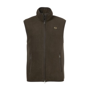 gilet-polaire-mainstone-homme-marron-face