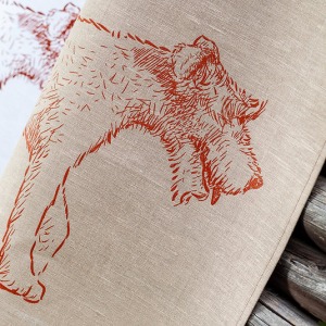 Torchon_lin_chien_détails