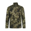 T-Shirt col zip Cool Dry Blindtech Forest Alaska
