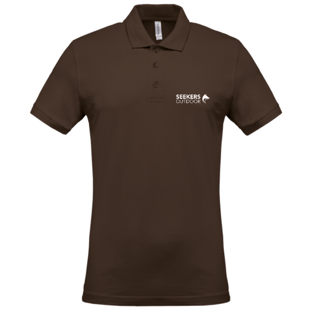 polo-homme-chasse-seekers-outdoor-face-marron