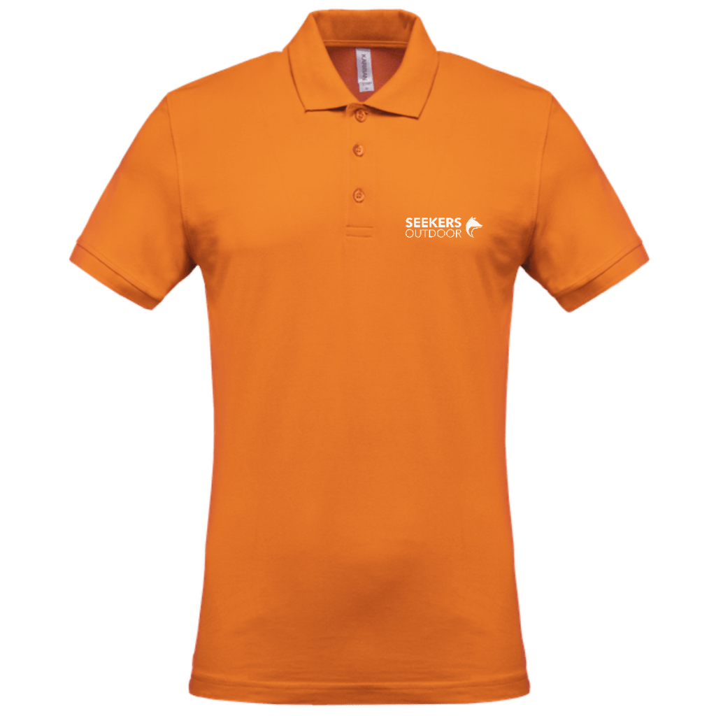 polo-homme-chasse-seekers-outdoor-face-orange