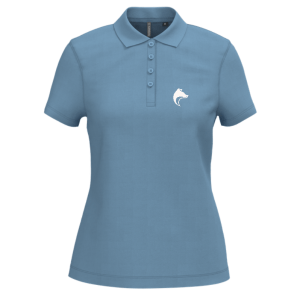 polo-tete-renard-femme-face-ciel-bleu