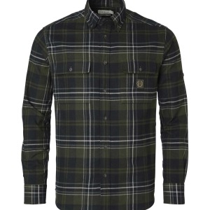 chemise-heron-flannel-green-checked-chevalier-face