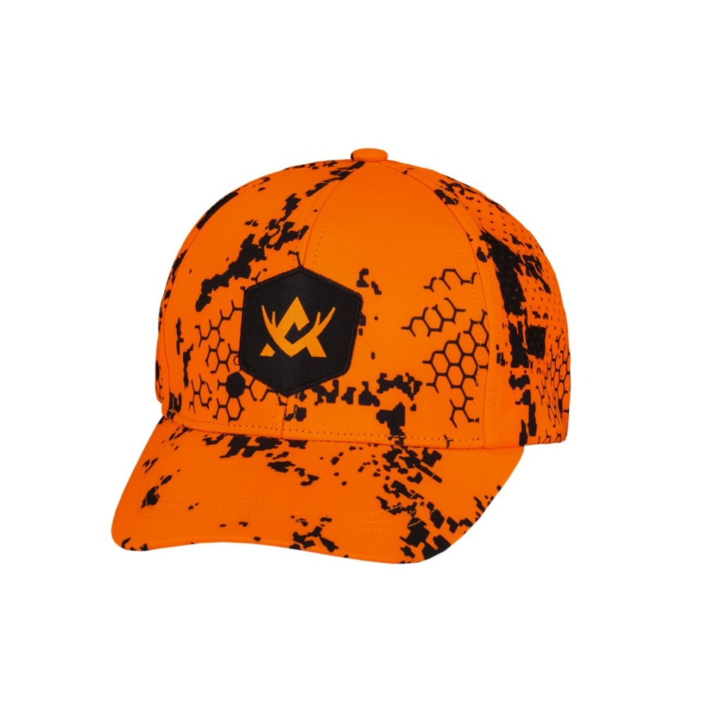 casquette-hunter-pro-blaze-orange-alaska-face