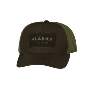 casquette-trucker-verte-alaska-face