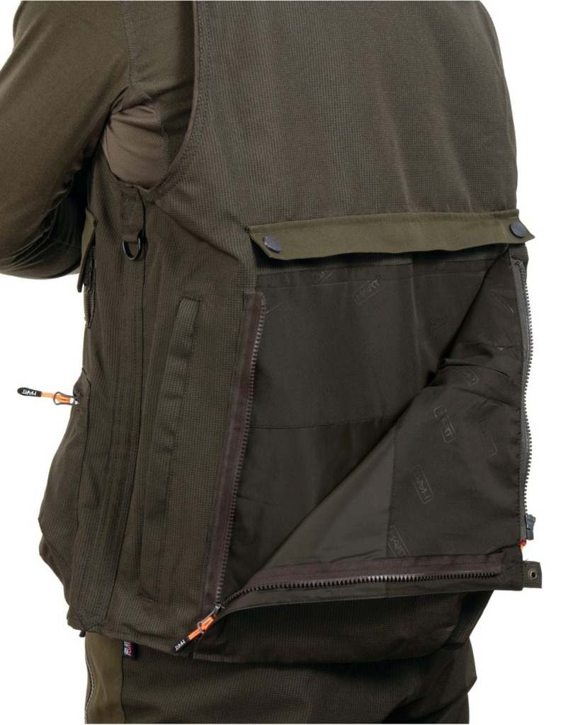 gilet-becassier-armotion-class-marron-hart-carnier