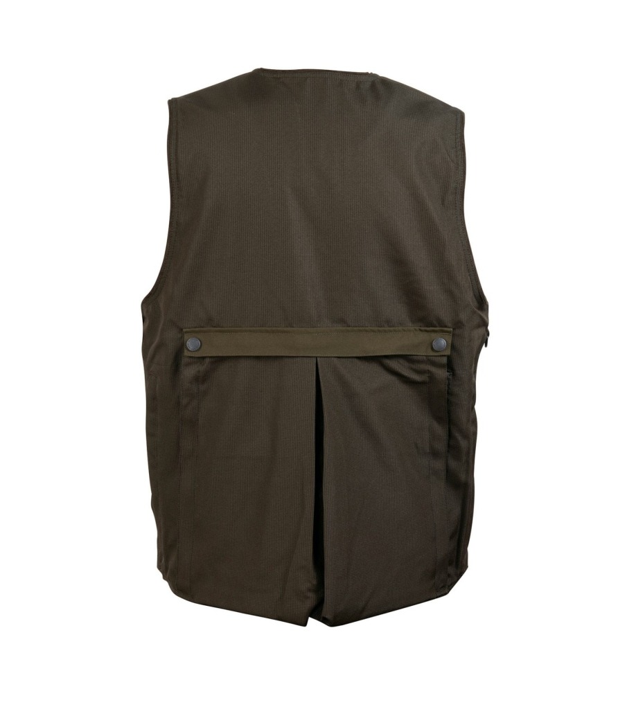 gilet-becassier-armotion-class-marron-hart-dos