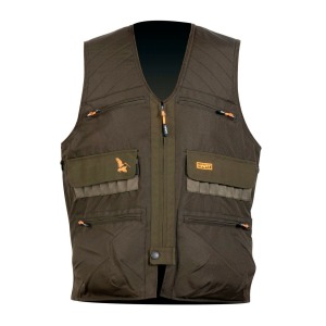 gilet-becassier-armotion-class-marron-hart-entier