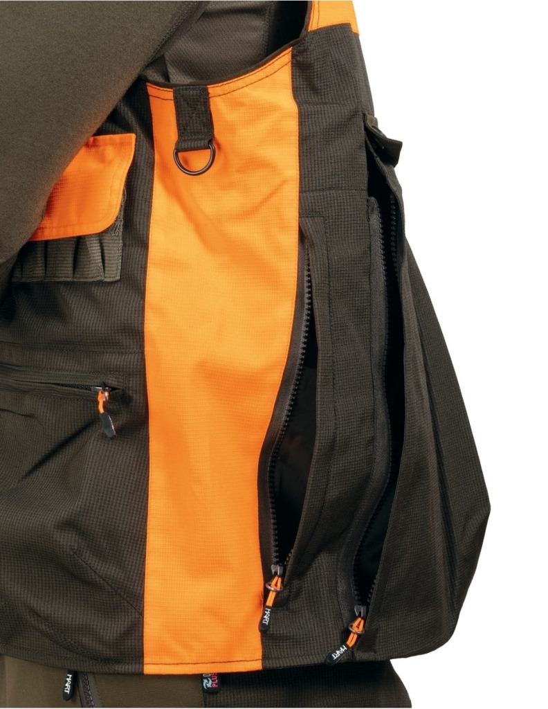 gilet-hart-armotion-class-orange-homme-detail
