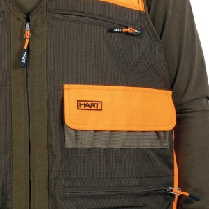 gilet-hart-armotion-class-orange-homme-poche