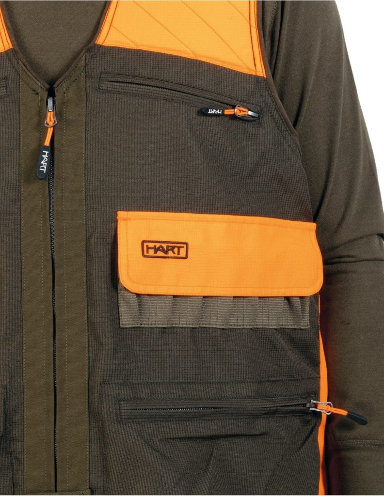 gilet-hart-armotion-class-orange-homme-poche