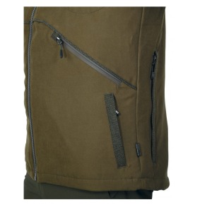 vest-chaude-skade-marrone-homme-hart-detail