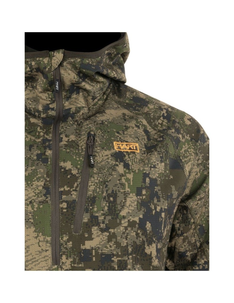 veste-sweatshirt-hart-shade-pixel-forest-homme-poche