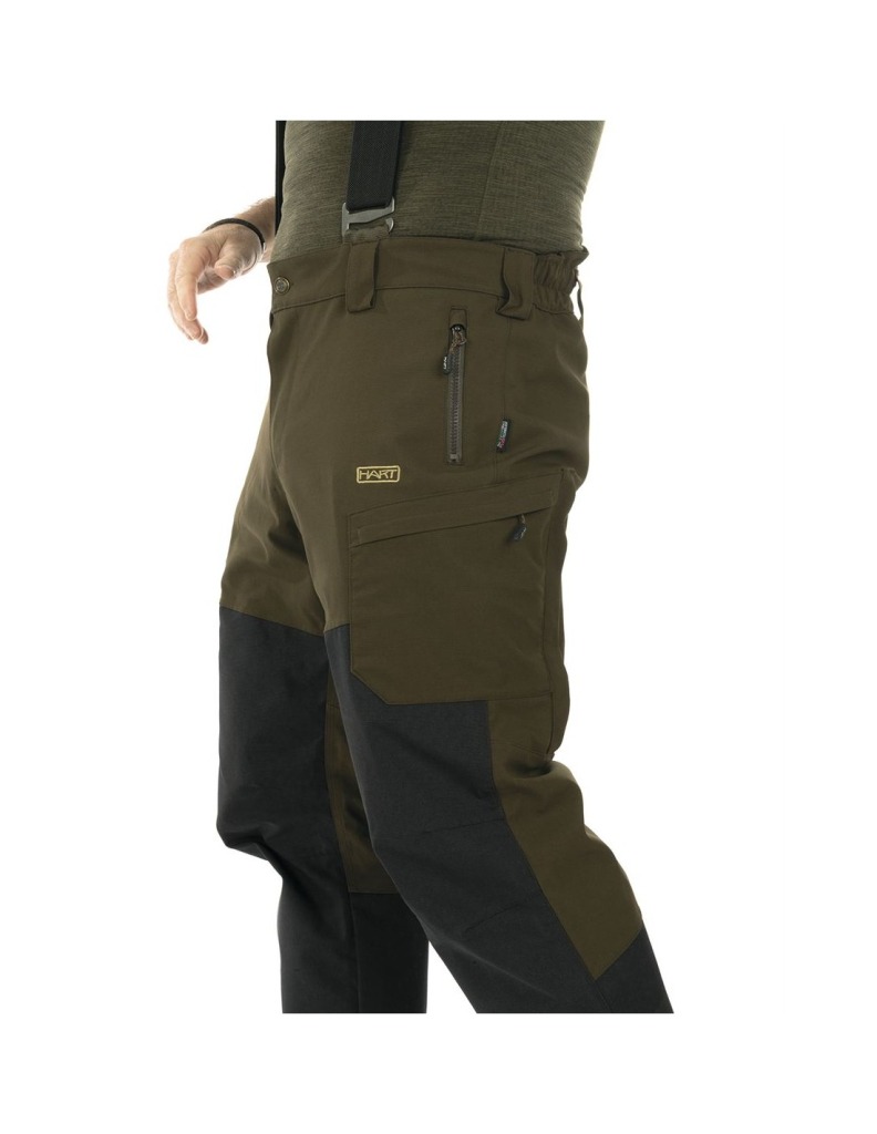 pantalon-iron-3-t-vert-olive-hart-zip-droit